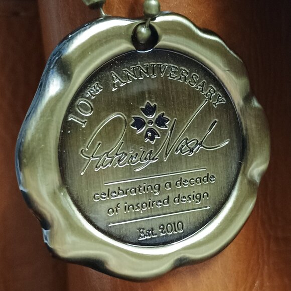 Patricia Nash 10-year Anniversary Rose Tooled Vintage Veg Tan Handbag - Picture 4 of 7